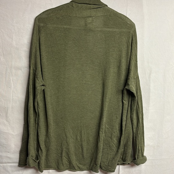 Billabong Women’s Open Front Cardigan Sweater Green Size Small - Picture 6 of 6